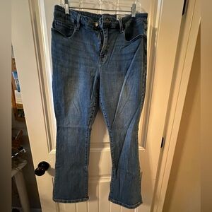 Classic Blue Denim Jeans - Boot cut